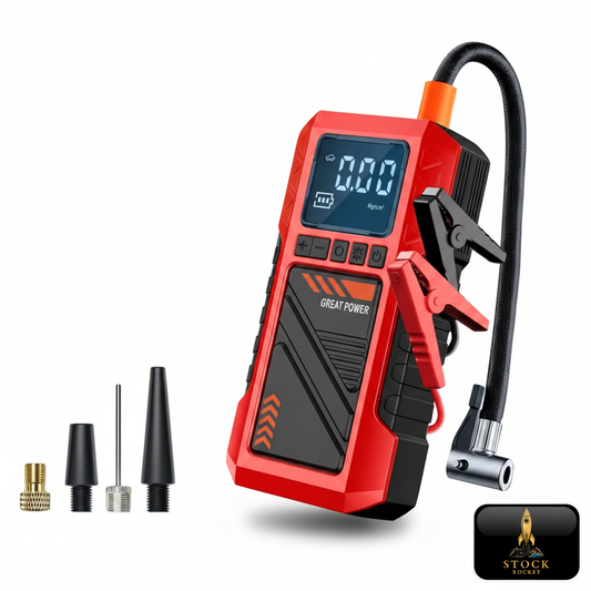 Jump Starter - Premium White Background